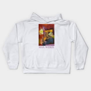 Slide Lecture at the Metropolitan Museum (1916) by Max Weber Kids Hoodie